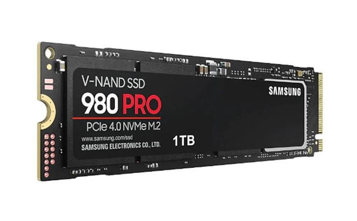 Ổ cứng SSD Samsung 980 PRO 1TB M.2 NVMe PCIe Gen4.0 x4 MZ-V8P1T0BW1