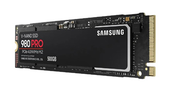 Ổ cứng SSD Samsung 980 PRO 500GB M.2 NVMe Gen4.0 x4 MZ-V8P500BW